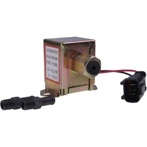 Solarhome 12V Fuel Pump KV13829 For John Deere Skid Steer 240 250 260 270 280 Engine 3029
