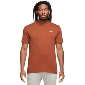 Nike Mens NSW Club T-Shirt - Mens Brown/Brown Size S