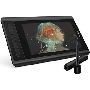 XPPen Upgraded Artist 15.6 Pro V2 Drawing Tablet with Screen 16384 Pen Pressure X3 Pro Stylus Graphic Art Tablet with Full-Laminated Anti-Glare Glass Tilt Support Red Dial and 8 Shortcut Keys