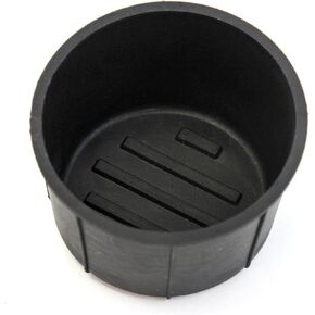 Red Hound Auto Rear Center Console Cup Holder Insert 2009-2014 Compatible with Ford F150 Rubber Right Side Liner