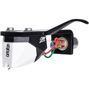 Ortofon 2M Black LVB Premounted - 2M Black LVB Pickup Mounted on SH-4 Black Headshell | Easy Mount on S-shaped Tone Arms | Black/Black