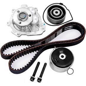 Timing Belt Kit With Water Pump Fit for 2012-2013 Chevrolet Sonic, 2012-2014 Chevrolet Cruze, 2009-2011 Aveo/Aveo5, 2009-2010 Pontiac G3, Wave,2008-2009 Saturn Astra, 2009 Suzuki Swift+