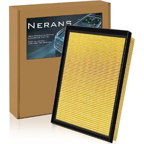 Engine Air Filter Replacement for Gas RAV4 2013-2018/ Hybrid Camry 2012-2017/ Hybrid Avalon 2013-2018/ ES300H 2013-2018/ LS460 2007-2017, Replaces CA10677 17801-0V020/17801-38010 etc