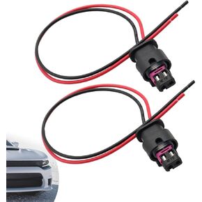Side Marker Lights Pigtail Connector Harness Compatible with Dodge Charger 2015-2022,Chrysler 300 2015-2022(2PCS)