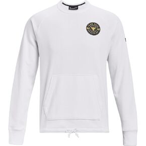 Under Armour Men's Project Rock Heavyweight Terry Crew Top Shirt (Small)