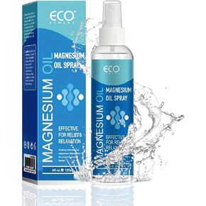 Pure Magnesium Oil Spray, Topical Magnesium Spray Magnesium Oil for Feet, Skin & Body, Easy to Absorb and Use, Women & Men