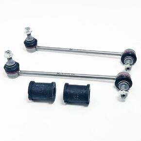 مثبتات Sway Bar وصلات أمامية + مثبتات Sway Bar البطانات الأمامية مجموعة Sway Bar Part Link Kits BEMWQ متوافق مع 2008 2009 2010 2011 2012 2013 2014 2015 SMART Fortwo 451 4513200189 4513230185