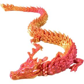 FUNKY STORE 3D Printed Animal Toys Collectible Fidget Toys Figurines- Dragon, Octopus Snake Lizard Ornaments - Perfect for Home Décor & Great Gift for Christmas Thanksgiving(3D animal-25pcs)