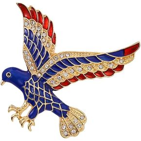 Flying Crane，Eagle, Swallow，Chicken，Animal Bird Brooch. Elegant Rhinestone Accessories Wedding Brooches Lapel Pin Jewelry Gifts Women Teen Girls