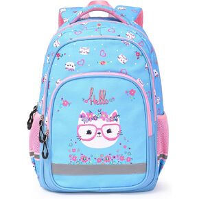 New Year 2025 Gifts School Backpack Kids Bookbag Set-with Lunch Bag & Pencil Case Elementary Preschool for Boys and Girls (Dark Blue Space)