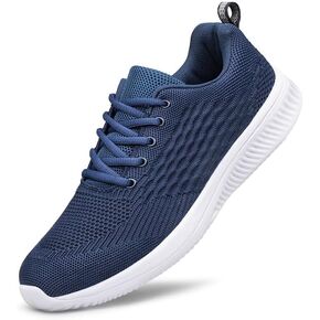 vibdiv Mens Lightweight Athletic Running Walking Gym Shoes - Slip on Casual Non Slip Fashion Sneakers Walking Shoe