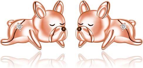 Corgi Earrings 925 Sterling Silver Corgi Gifts for Corgi Lovers Cute Dog Earrings for Women Corgi Gifts Birthday Gifts for Kids Women Girls in Kuwait