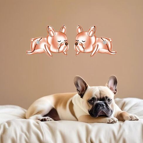 Corgi Earrings 925 Sterling Silver Corgi Gifts for Corgi Lovers Cute Dog Earrings for Women Corgi Gifts Birthday Gifts for Kids Women Girls in Kuwait