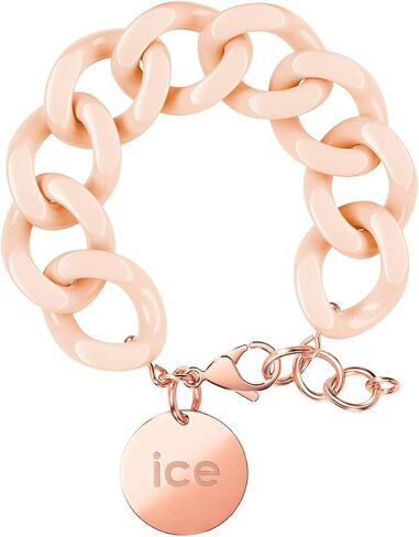 ICE-WATCH - سوار مجوهرات الثلج للنساء - مقاوم لرذاذ الماء - سهل الضبط - أسيتات، سلسلة من الفولاذ المقاوم للصدأ in Saudi Arabia