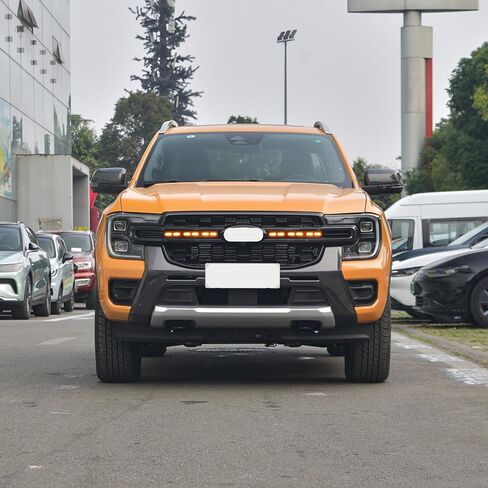 Front Bumper Turn Signal Light Grille Light Compatible with 2023-2024 Ford Ranger Wildtrak LED DRL Daytime Runing Driving Light Sequential Fog Light in Kuwait