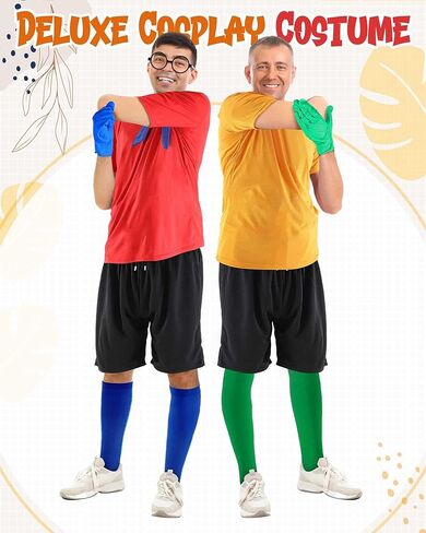 15 قطعة زي الهالوين للبالغين زي المجموعة بحار حورية البحر بارناكل المحيط الهزلي زي تي شيرت السراويل السوداء قفازات نجم البحر شل ملصق زوجين زي ديلوكس تاثيري حلي in Kuwait