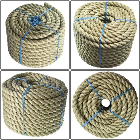 ProManila - UnManila,Polypropylene Cord Twisted 3 Strand, Lightweight Synthetic Rope for DIY Projects, Marine, Commercial, Landscaping, Tug of War in Kuwait