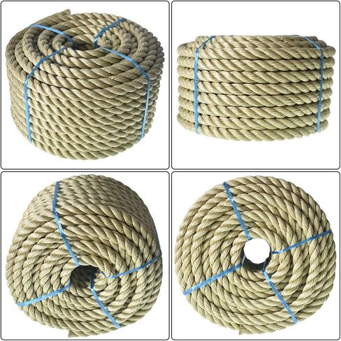 ProManila - UnManila,Polypropylene Cord Twisted 3 Strand, Lightweight Synthetic Rope for DIY Projects, Marine, Commercial, Landscaping, Tug of War in Kuwait