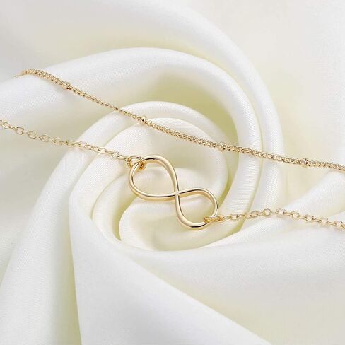 Dainty Gold Bracelet Stack, Trendy Layered Gold Bracelets For Women Non Tarnish, 14K Gold Filled Bracelet Set Valentine's Day Birthday Gift in Saudi Arabia