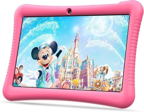 Kids Tablet 10 in Android 13 Tablet for Kids Toddler Tablet Childrens Tablet Age 3-12 Quad Core 3GB RAM 32GB ROM with Parental Control, Pre-installed Kids Educational APP,HD Screen,Dual Camera in Kuwait