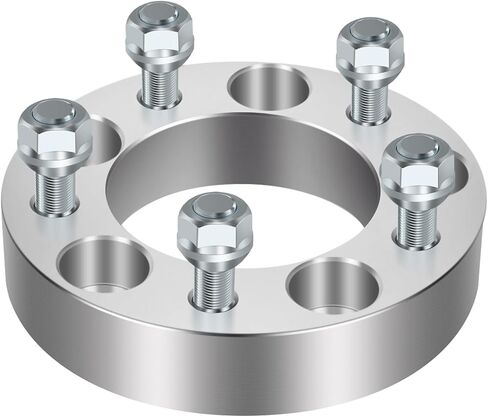 ECCPP 2 قطعة 5x4.75 1.25 بوصة محولات فواصل العجلات 5 العروة 5x4.75 إلى 5x4.75 12x1.5 ترصيع 87.1 مم يناسب 1984-2018 لكورفيت 1982-2004 لـ S10 1983-1994 لـ S10 بليزر 1982-1990 لـ S15 in Saudi Arabia