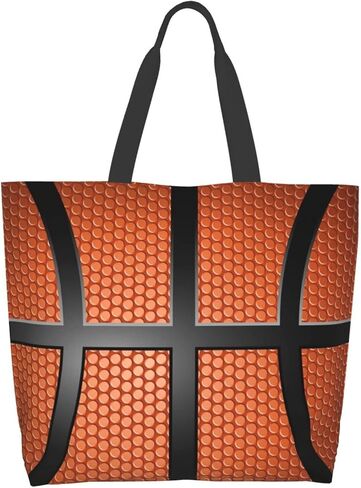 Baseball Tote Bag Handbag Baseball Shopping Bag Sports Mom Travel Bag Baseball Gifts For Women in Kuwait