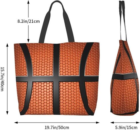 Baseball Tote Bag Handbag Baseball Shopping Bag Sports Mom Travel Bag Baseball Gifts For Women in Kuwait