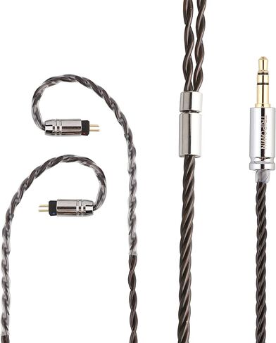 Linsoul Tripowin Mirage 30AWG OCC 4N HiFi IEM Upgrade Replacement Cable for in-Ear Monitor Audiophile Musician(MMCX, 3.5mm) in Saudi Arabia