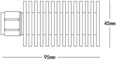 BECEN 100 Watt PL259 Dummy Load - Terminal 100W UHF DC to 1.0Ghz 50Ohm Lower VSWR (100 Watt) in Kuwait