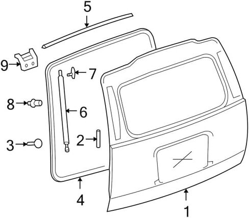 2X دعامة رفع خلفية خلفية متوافقة مع ميني كوبر كونتري مان 16-11 هاتشباك دعامة زنبركية تعمل بالغاز NINGHE-4B-040873 NINGHE-4B-040873 in Kuwait