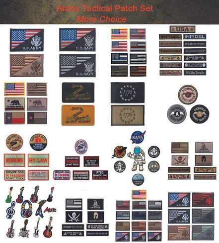 Tactical USA/Mexico Friendship Flag Embroidered Patches (1 Pack) - 2"x 3.15" American/Mexican Flag Military Uniform Emblem Patch - Loop & Hook Fasteners for Tactical Garment & Gears(Brown) in Saudi Arabia