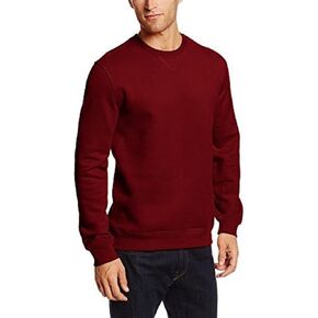 Arrow Men's Long Sleeve Crew Neck Sueded Fleece Pullover