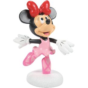 Department 56 Disney Village Accessories Minnie Mouse Arabesque Figurine, 3 Inch, Multicolor