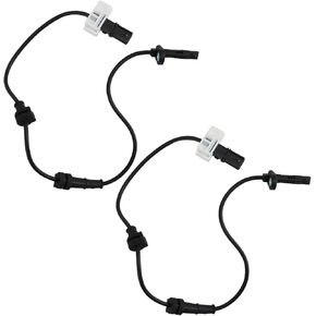 TRQ Rear ABS Wheel Speed Sensor Set Compatible with 2013-2017 Honda Accord