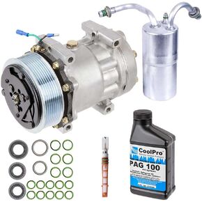 AC Compressor & A/C Kit For Dodge Ram Cummins 5.9L Diesel 1994 1995 1996 1997 1998 1999 2000 2001 - BuyAutoParts 60-80119RK New