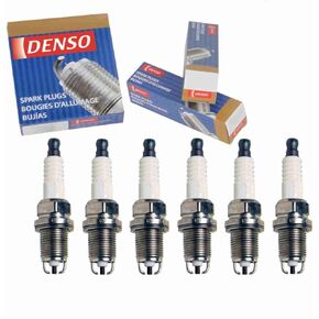 6 pc DENSO Standard Spark Plugs compatible with Toyota T100 3.4L V6 1995-1998