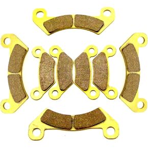 Brake Pads for John Deere XUV Gator 625i 825i 855D 2011 2012 2013 2014 2015 2016 2017-825E 855E 2018 2019 2020-825M 855M 2019 2020 2021 2022 Front Rear Brakes AM140607 AM141182 MC0471