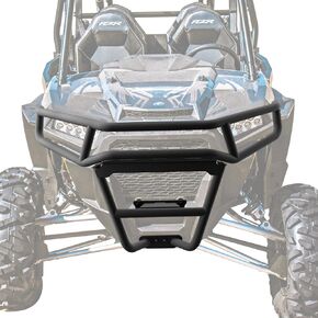 Brushguard Front Bumper fit for 2014-2018 Polaris RZR XP 1000 (See Fitment) | Heavy-Duty Steel Tubing | Resistant Powder Coating | Fine Textured Black