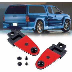 1 Pair 103528 for Truck Bed Tailgate Accessories Glass Rear Door Hinges Replace 67158 71543 53248 Compitable with LEER Truck Cap 100XL/100LE