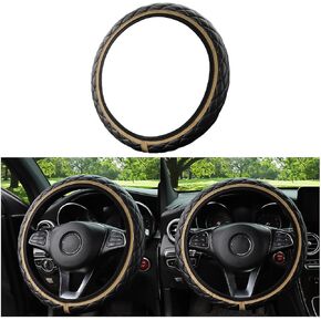 Mandark Elastic Stretch Car Steering Wheel Cover, 14.5-15 Inch Anti-Slip Vehicle Steer Wheel Protective Guard, Automotive Interior Protection Accessories, Universal for SUV, Sedan, Truck (Gray) in Kuwait
