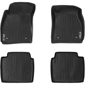 MAXLINER Floor Mats 2 Row Liner Set Black for 2010-2016 Buick Lacrosse