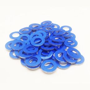 30pcs 90430-12031 Oil Drain Plug Gasket Washer Crush Seal - 12mm Aluminum Crush Washer Replacement for Toyota/Lexus/Scion 1985-2022, Seals OEM PN 9043012031 by AUTOMAJOR (30)