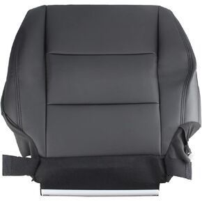 AUTOKAY Black Driver Bottom Leather Seat Cover Fits for Honda Accord 2008 2009 2010 2011 2012