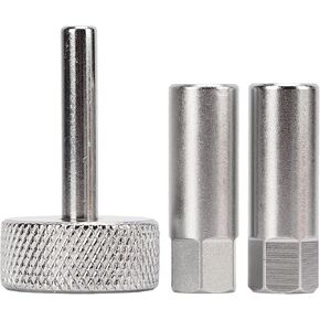 Tappet Valve Adjustment Wrench Tool Set 3 Pcs Tappet Valve Adjustment Tool Set 8 9 mm Locknut Sockets 3mm Type Driver for Motorcycles ATVs