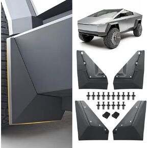 Mud Flaps Splash Guards Compatible with Tesla Cybertruck 2024+