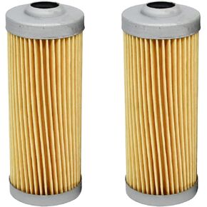 2 X M801101 Fuel Filter MIU804763 CH10479 for John Deere Tractors, UTVs & Mowers 375 655 670 755 756 850 855 1023E 1026R 1050 1050E 2025R 2026R 3375 4020 4200 4300 4400 XUV865 Gator Utility Vehicle