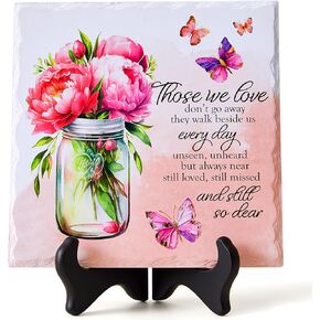 WOODEXPE Sympathy Plaque Sympathy Gift Memorial Gifts with Wooden Stand A Limb Has Fallen from The Family Tree Funeral Condolences Bereavement Grief Gifts Decor Sign Plaque for Loss of Loved One