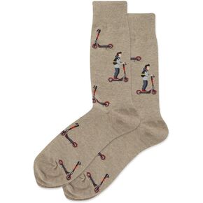 Men's Scooter Crew Socks Hemp Heather
