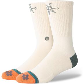 Stance Frayed Socks (Large, Vintage White)