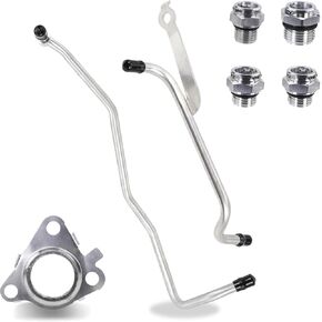 926-186 Turbo Coolant Line Kit （Passenger Side）Compatible with for Ford Expedition F150,Transit 150/250/350/350 HD,Lincoln Navigator Replace BL3Z-6A968-A;BL3Z-6A968-B